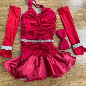 Girls dance costume